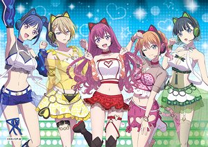 Megami no Cafe Terrace [Magazine Heroine Fess] [Especially Illustrated] Art Photo Panel (Anime Toy)