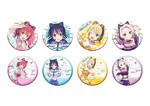 カノジョも彼女 『マガジンヒロインフェス』 描き下ろし缶バッジコレクション (8個セット) (キャラクターグッズ)