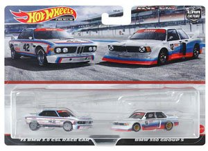 ホットウィール プレミアム 2パック `73 BMW 3.0 CSL レースカー / BMW 320 グループ 5 (玩具)