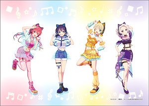 Girlfriend, Girlfriend [Magazine Heroine Fess] [Especially Illustrated] B5 Art Photo Panel (Anime Toy)