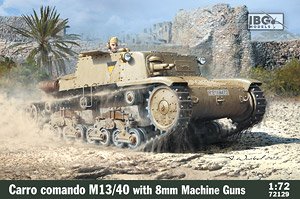 Carro Comando M13/40 with 8mm Machine Guns (Plastic model)