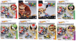 Hot Wheels Mario Kart Assorted 988G (Set of 8) (Toy)