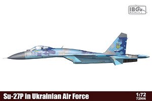 ウクライナ空軍・スホーイSu-27Pフランカー戦闘機 (プラモデル)