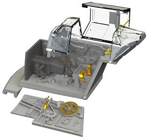 Bf109G-4 コックピット (エデュアルド用) (プラモデル)