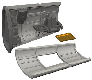 Bf109G radio compartment PRINT (for Eduard) (Plastic model)