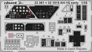 AH-1G (early) Zoom Etched Parts (for ICM) (Plastic model)