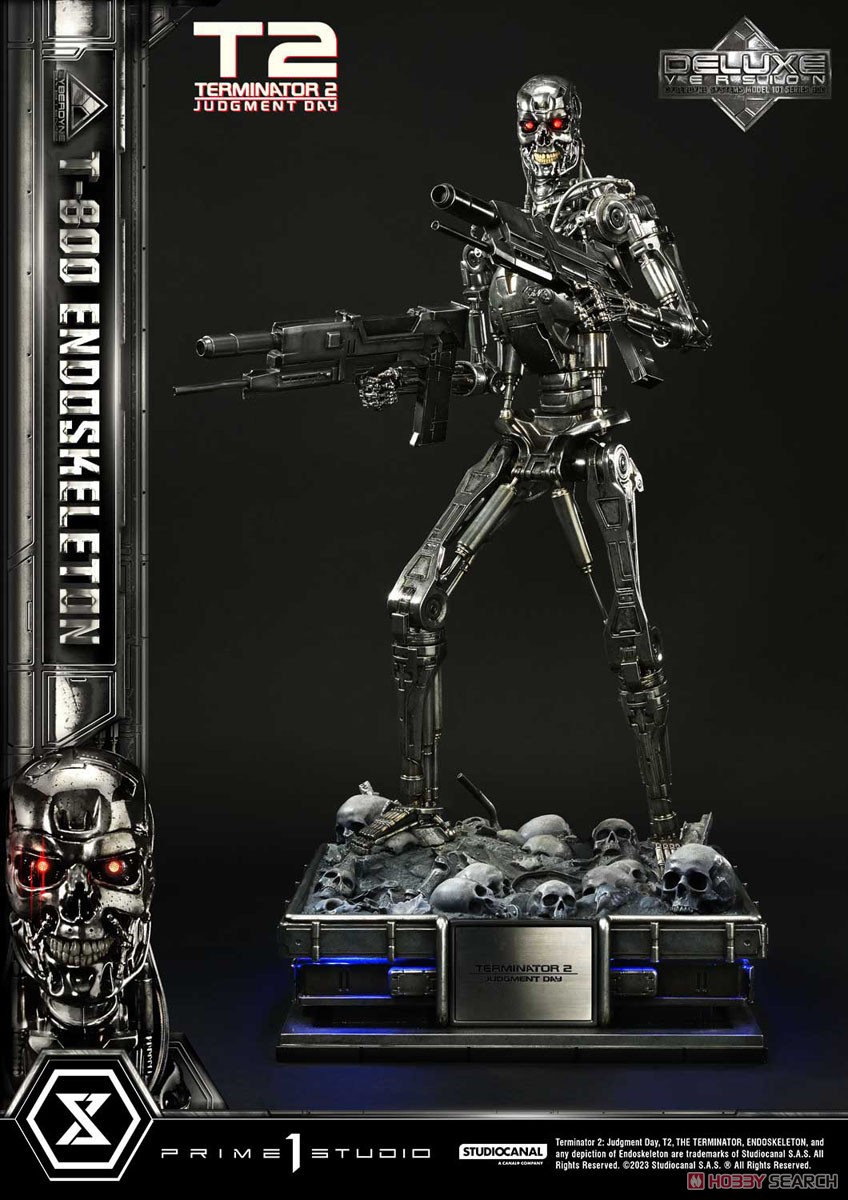 【銀行振込前入金】 ミュージアムマスターライン ターミネーター2 T-800エンドスケルトン DX版 (完成品) 商品画像1