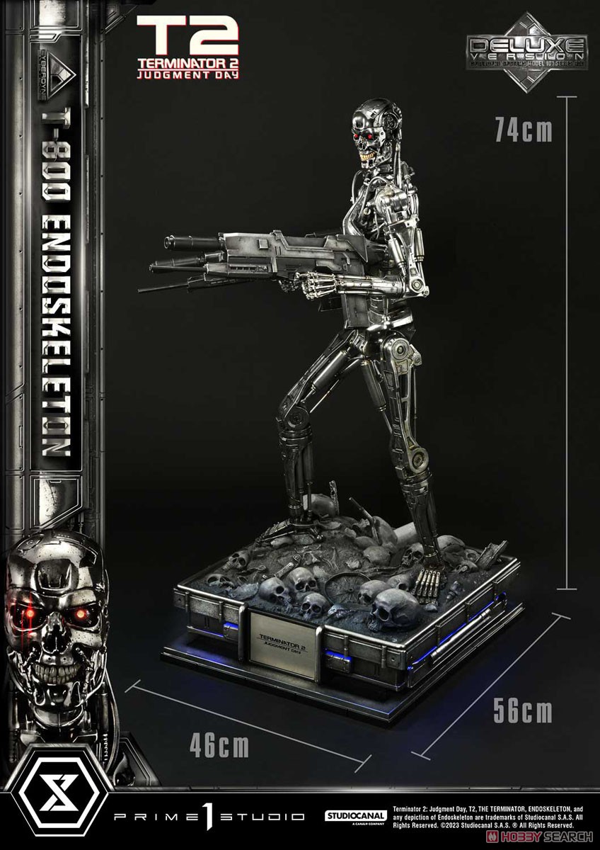 【銀行振込前入金】 ミュージアムマスターライン ターミネーター2 T-800エンドスケルトン DX版 (完成品) 商品画像5