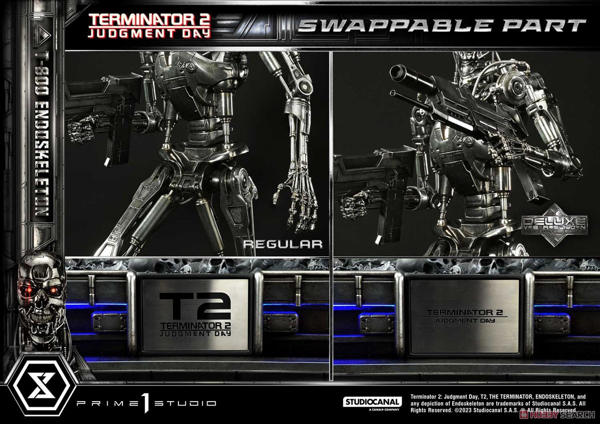 【銀行振込前入金】 ミュージアムマスターライン ターミネーター2 T-800エンドスケルトン DX版 (完成品) 商品画像6