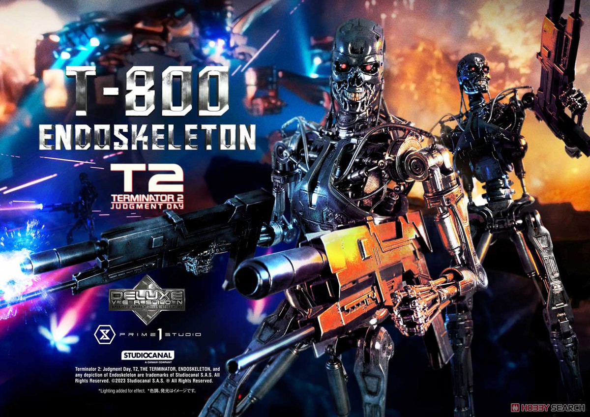 【銀行振込前入金】 ミュージアムマスターライン ターミネーター2 T-800エンドスケルトン DX版 (完成品) その他の画像1