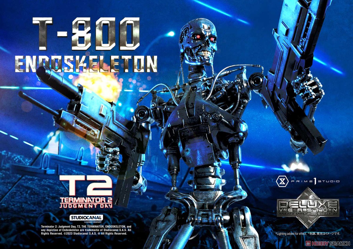 【銀行振込前入金】 ミュージアムマスターライン ターミネーター2 T-800エンドスケルトン DX版 (完成品) その他の画像2