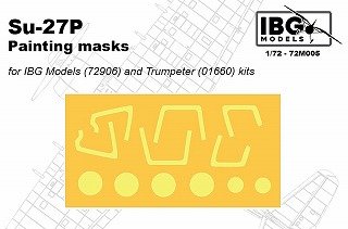 Su-27 Painting Masks (for IBG) (Plastic model)
