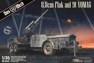 8,8cm Flak auf 9t VOMAG (Plastic model)