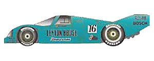 962C `Leyton House` #16 JSPC 1987 Set (アクセサリー)