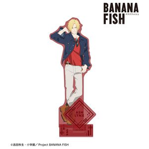 Banana Fish [Especially Illustrated] Ash Lynx Denim Ver. Color Big Acrylic Stand w/Parts (Anime Toy)