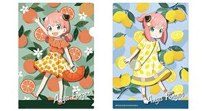 Spy x Family Clear File - Fruits - Orange & Lemon (Anime Toy)