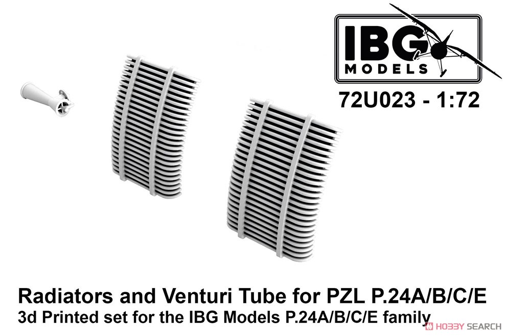Radiators and Venturi Tube for PZL (Plastic model) Other picture1