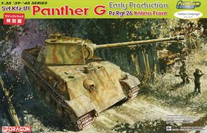 Sd.Kfz.171 Panther G Early Production PZ.Rgt.26 Italian Front Premium Edition (Plastic model)