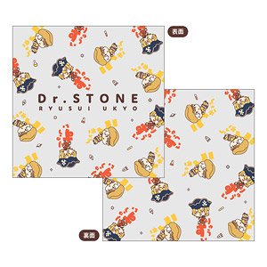 Dr.STONE おなまえぴたんコ スクエアミニクッション C：龍水＆羽京 (キャラクターグッズ)