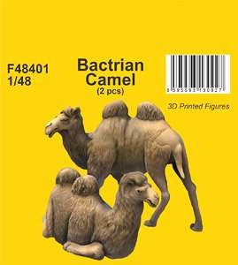 Bactrian Camel (2 pices) (Plastic model)