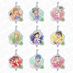 ラブライブ！スーパースター!! つながるアクリルキーホルダー アロハ ver (9個セット) (キャラクターグッズ)