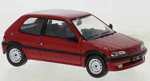 プジョー 106 XSI Le Mans 1993 メタリックレッド (ミニカー)