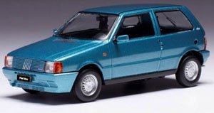 Fiat Uno 1983 Metallic Blue (Diecast Car)