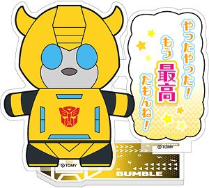 Transformers Mochibots Acrylic Stand Bumblebee (Anime Toy)