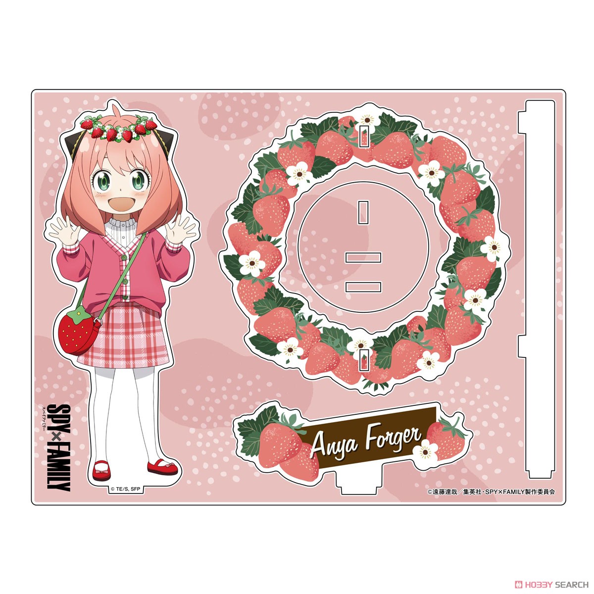 SPY×FAMILY アクリルスタンドL -フルーツ- ストロベリー (キャラクターグッズ) 商品画像2