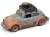 1970 Volkswagen Beetle Gulf Weathered with Rack Blue / Orange (Weathered) (Diecast Car) Item picture3