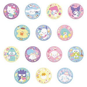 Sanrio Characters Biscuits 2 with Embroidery Can Badge (Set of 12) (Shokugan)