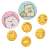 Sumikko Gurashi Biscuits with Embroidery Can Badge (Set of 12) (Shokugan) Item picture1