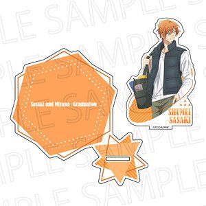 [Sasaki and Miyano: Graduation] Acrylic Coaster Stand Shumei Sasaki [Especially Illustrated] -Camp- (Anime Toy)