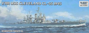 USS Cleveland CL-55 1945 DX (Plastic model)