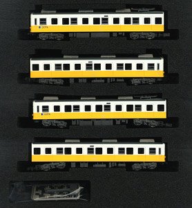 Takamatsu-Kotohira Electric Railroad Typ 1200 (Kotohira Line, 1201+1203 Formation) Four Car Formation Set (w/Motor) (4-Car Set) (Pre-colored Completed) (Model Train)