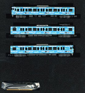 J.R. Series 115-1000 (SETOUCHI TRAIN) Additional Three Car Formation Set (without Motor) (Add-on 3-Car Set) (Pre-colored Completed) (Model Train)