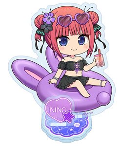 五等分の花嫁∽ ぷちちょこアクリルスタンド 【中野二乃】 バカンスver. (キャラクターグッズ)