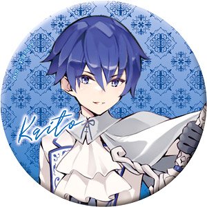 Hatsune Miku Series Can Badge Knight F Kaito (Anime Toy)