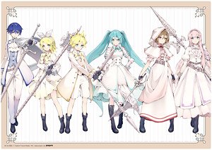 初音ミクシリーズ ノーブルアートアクリルパネル 騎士 (キャラクターグッズ)