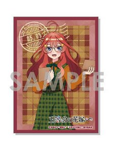 The Quintessential Quintuplets 3 Character Sleeve - British Style - 5. Itsuki Nakano (Card Sleeve)