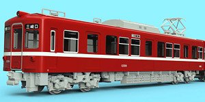 1/80(HO) T-Evolution 005 Keikyu 1st Gen Type 1000 Late Type After Renewal Two Lead Car Set (2-Car Set) (Plastic Product Display Model) (Model Train)