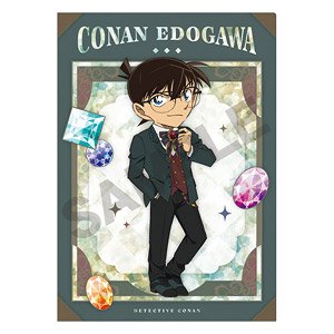 Detective Conan Single Clear File Conan Edogawa Jewel (Anime Toy)