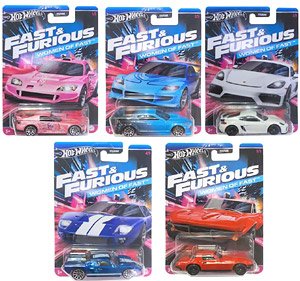 Hot Wheels The Fast and the Furious Theme Assort 986D (Set of 10) (Toy)