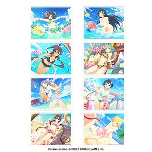 Senran Kagura Acrylic Wide Coaster (Set of 8) (Anime Toy)