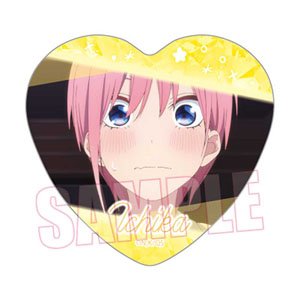 メモリーズハート缶バッジ 五等分の花嫁∽ 中野一花A (キャラクターグッズ)