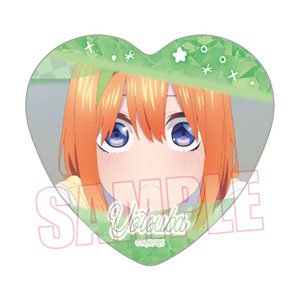 メモリーズハート缶バッジ 五等分の花嫁∽ 中野四葉A (キャラクターグッズ)