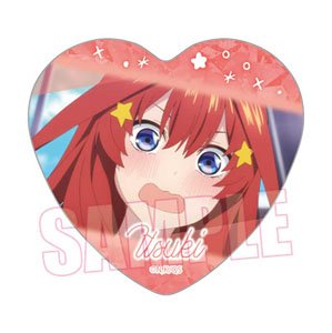 メモリーズハート缶バッジ 五等分の花嫁∽ 中野五月A (キャラクターグッズ)