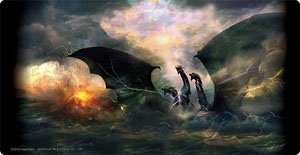 Character Universal Rubber Mat Slim Godzilla: King of the Monsters [Ghidorah] (Anime Toy)
