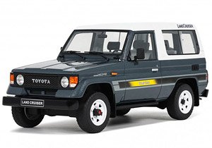 Toyota Land Cruiser LJ73 1987 Gray (Diecast Car)