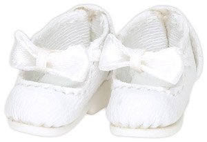 Pico P Ribbon Shoes (White) (Fashion Doll)